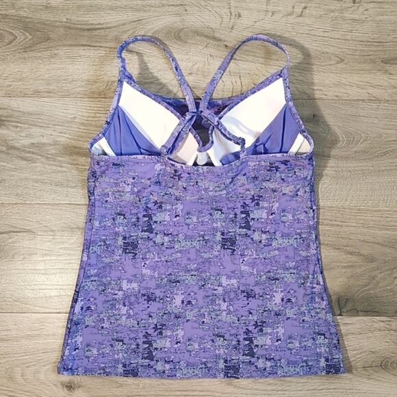 Lole Size Small Women's Adjustable Spaghetti Strap Tankini Top - Picture 3 of 9